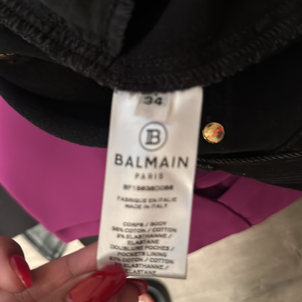 Authentic Balmain Jeans - Picture 5 of 5